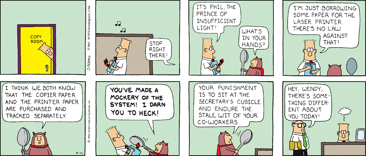 Dilbert Cartoon